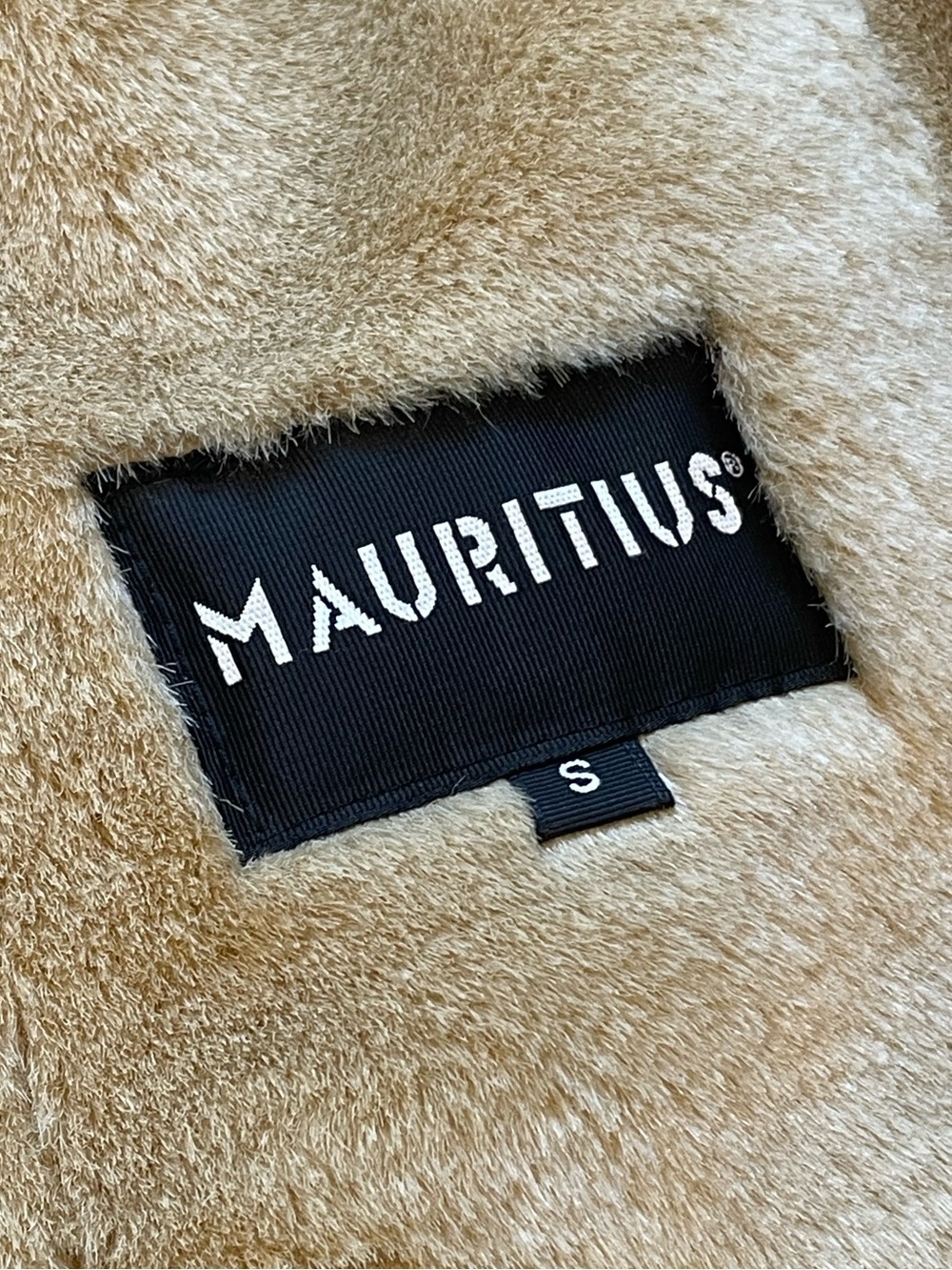 Mauritius Plush Shearling Aviator Jacket EUC - size small - Picture 4 of 5